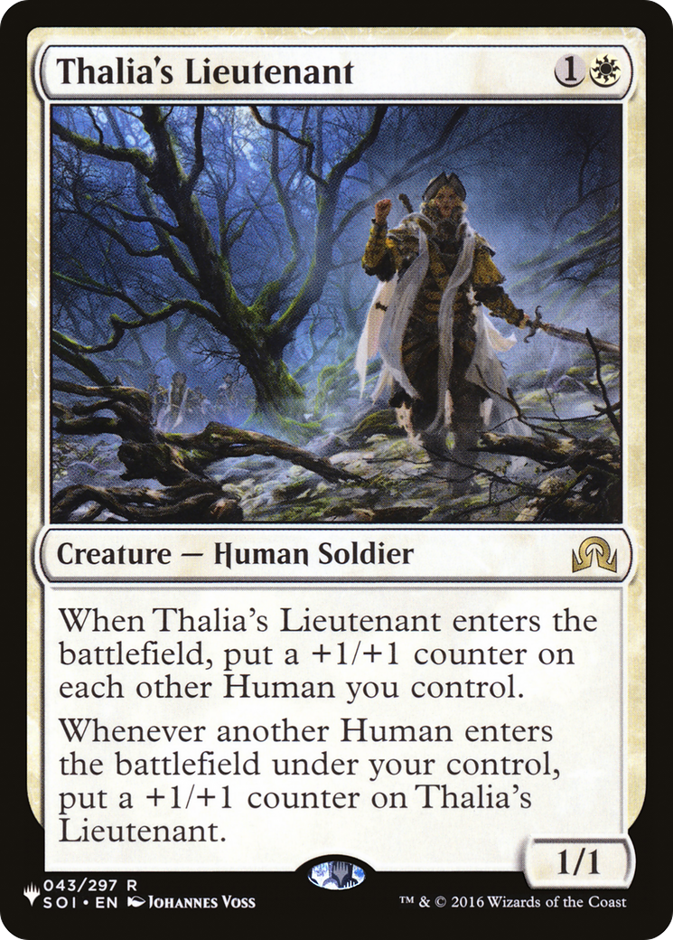 Thalia's Lieutenant (LIST-SOI-43) [The List]