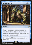 Wrong Turn (CMR-107) [Commander Legends] Foil