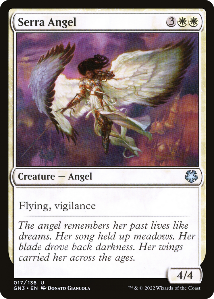 Serra Angel (GN3-017) [Game Night: Free-for-All]