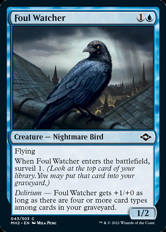 Foul Watcher (MH2-043) [Modern Horizons 2] Foil