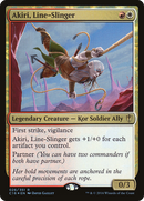 Akiri, Line-Slinger (C16-026) [Commander 2016] Foil
