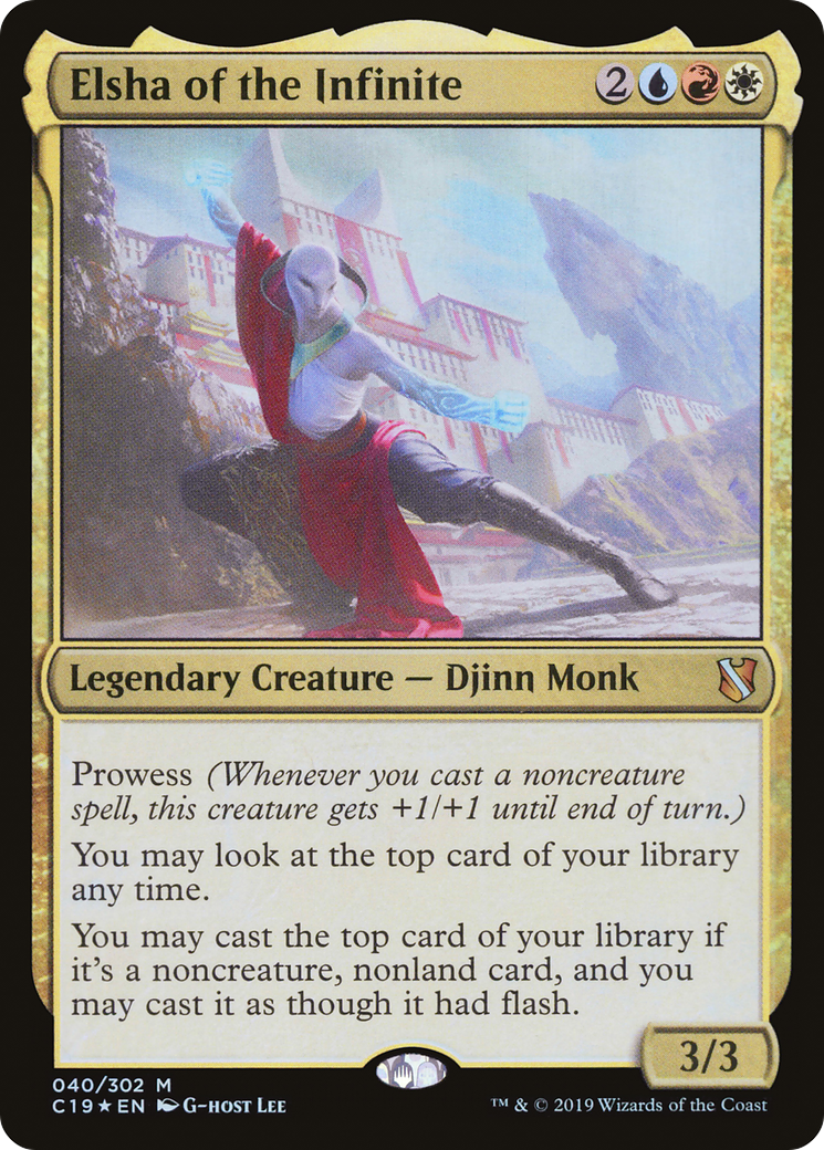 Elsha of the Infinite (C19-040) [Commander 2019] Foil