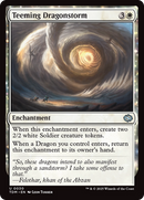 Teeming Dragonstorm (TDM-030) [Tarkir: Dragonstorm]: (enchantment) Foil