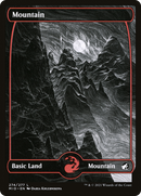 Mountain (MID-274) [Innistrad: Midnight Hunt]: (Full Art, Showcase) Foil