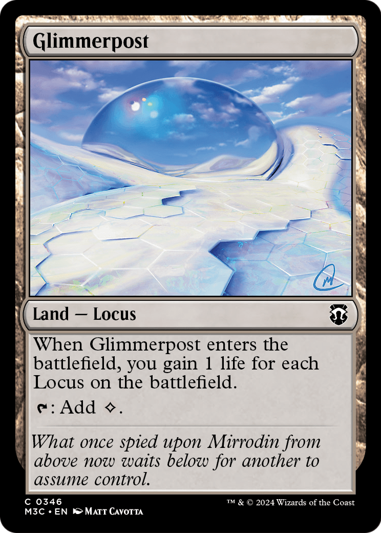 Glimmerpost (M3C-346) [Modern Horizons 3 Commander]