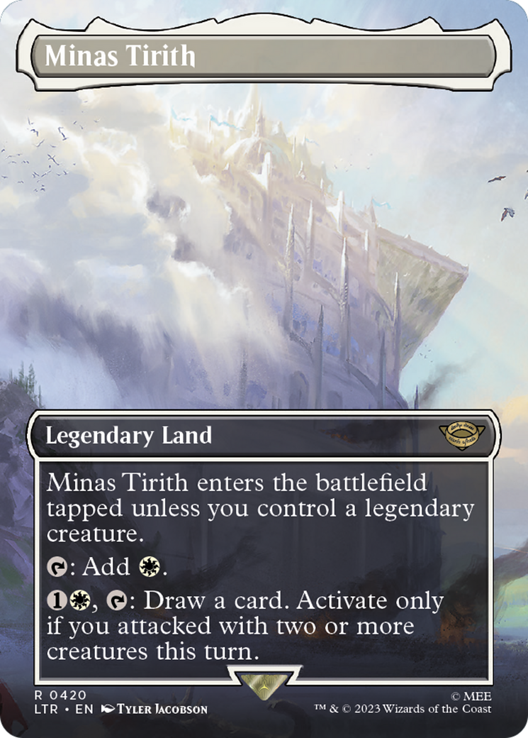 Minas Tirith (LTR-420) [The Lord of the Rings: Tales of Middle-earth] (Borderless)