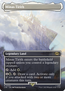 Minas Tirith (LTR-420) [The Lord of the Rings: Tales of Middle-earth] (Borderless) Foil