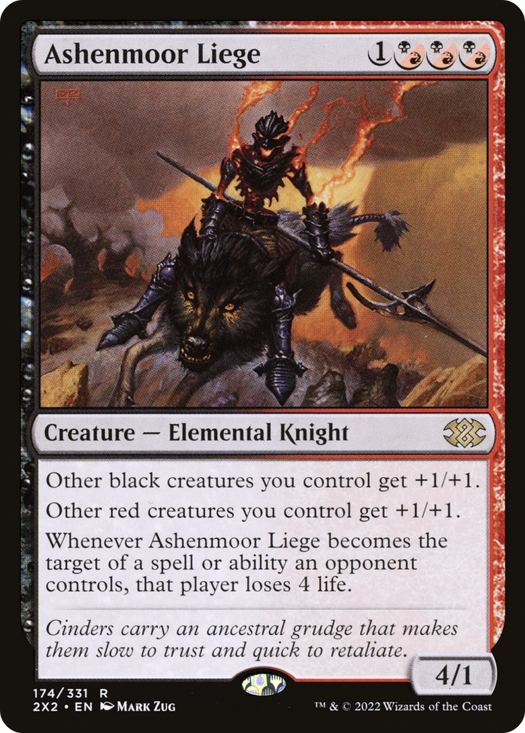 Ashenmoor Liege (2X2-174) [Double Masters 2022] Foil