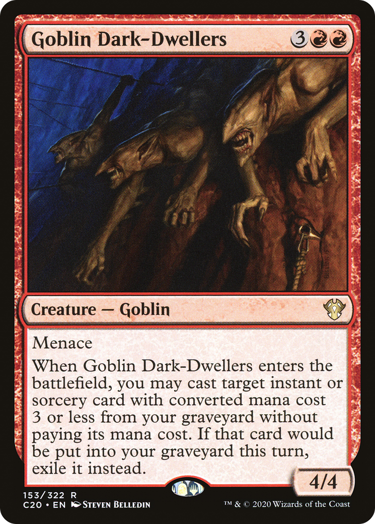 Goblin Dark-Dwellers (C20-153) [Commander 2020]