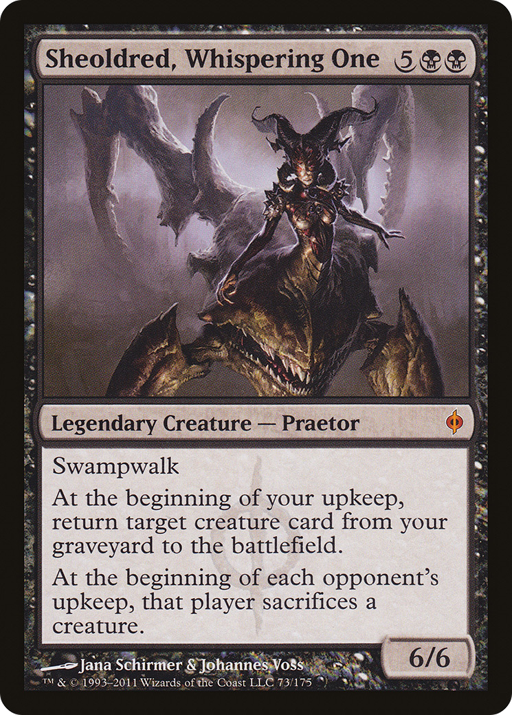 Sheoldred, Whispering One (NPH-073) [New Phyrexia]