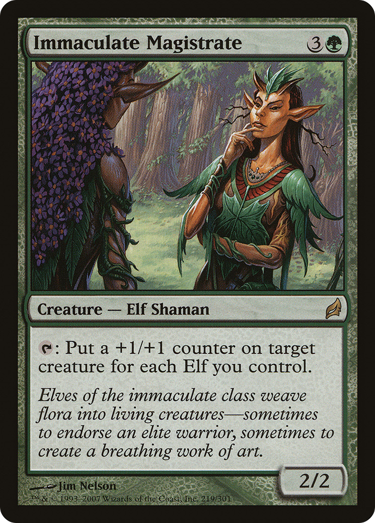 Immaculate Magistrate (LRW-219) [Lorwyn]