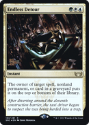 Endless Detour (PRE-183S) [Streets of New Capenna Promos] Foil