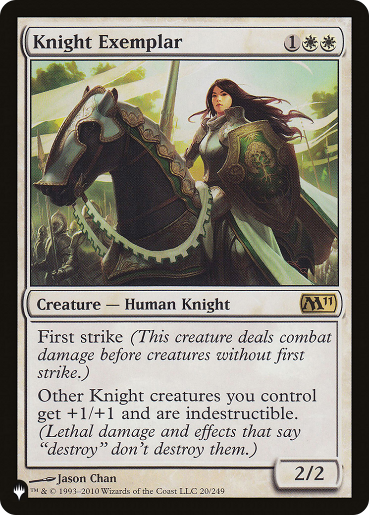 Knight Exemplar (M11) (LIST-M11-20) [The List]