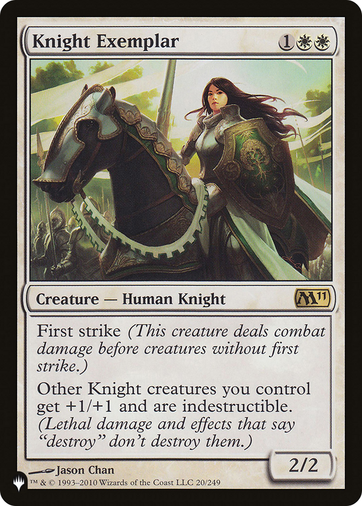 Knight Exemplar (LIST-M11-20) [The List]