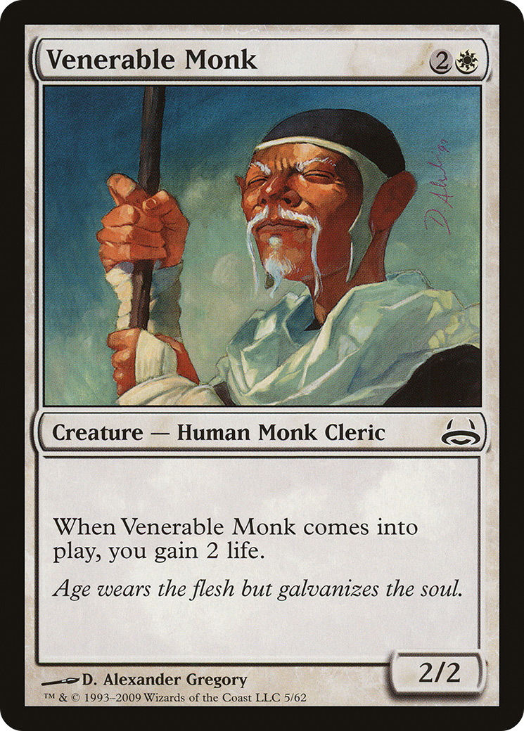 Venerable Monk (DDC-005) [Duel Decks: Divine vs. Demonic]