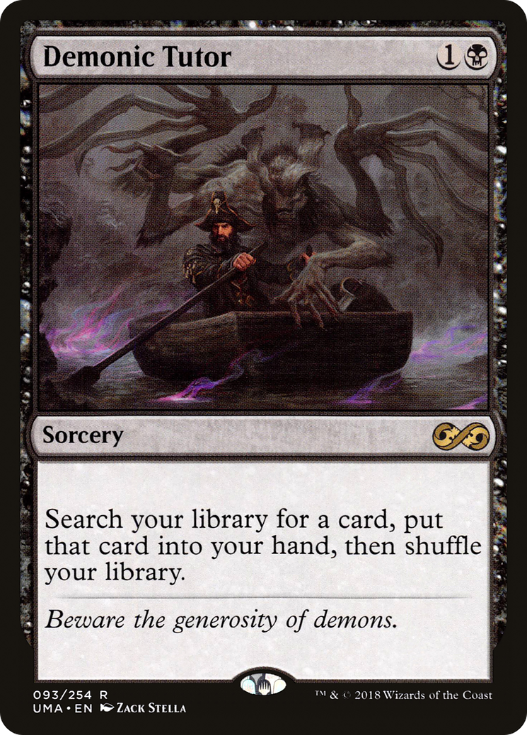 Demonic Tutor (UMA-093) [Ultimate Masters] Foil