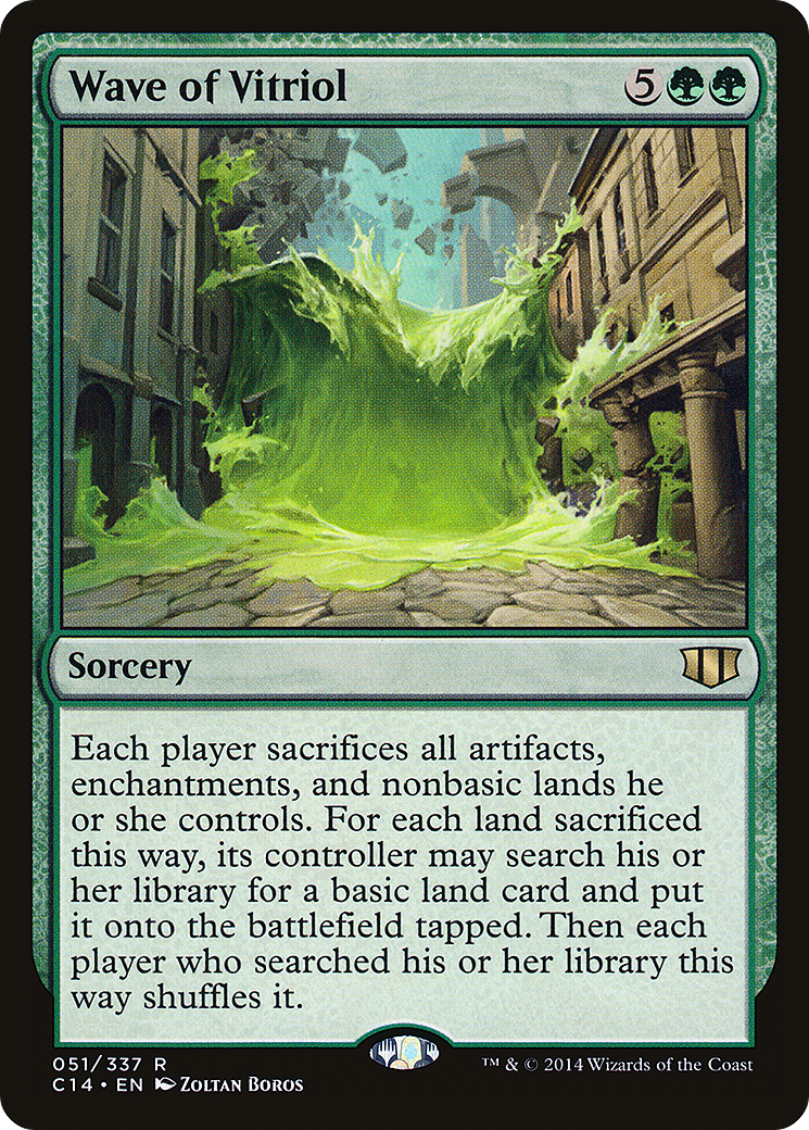 Wave of Vitriol (C14-051) [Commander 2014]