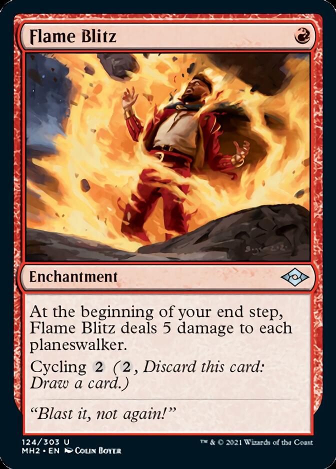 Flame Blitz (MH2-124) [Modern Horizons 2]