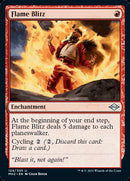 Flame Blitz (MH2-124) [Modern Horizons 2] Foil