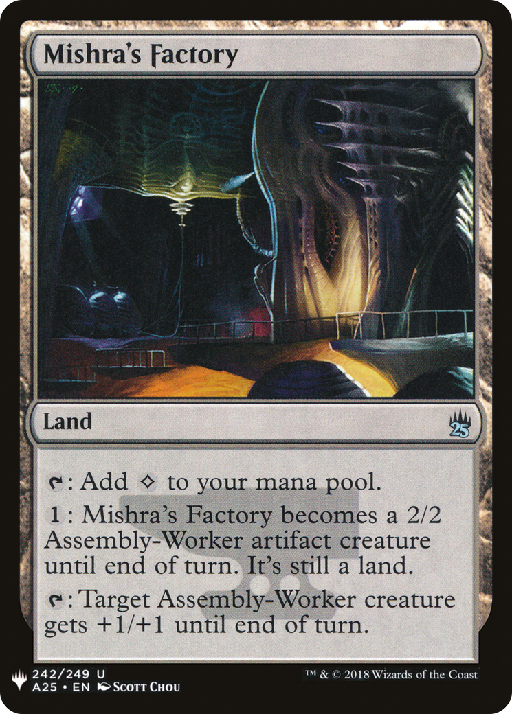 Mishra's Factory (LIST-A25-242) [The List]