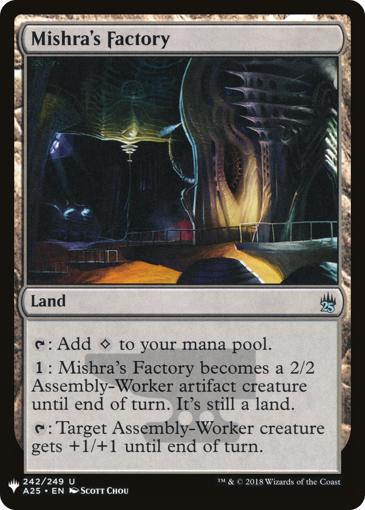 Mishra's Factory (A25) (LIST-A25-242) [The List]