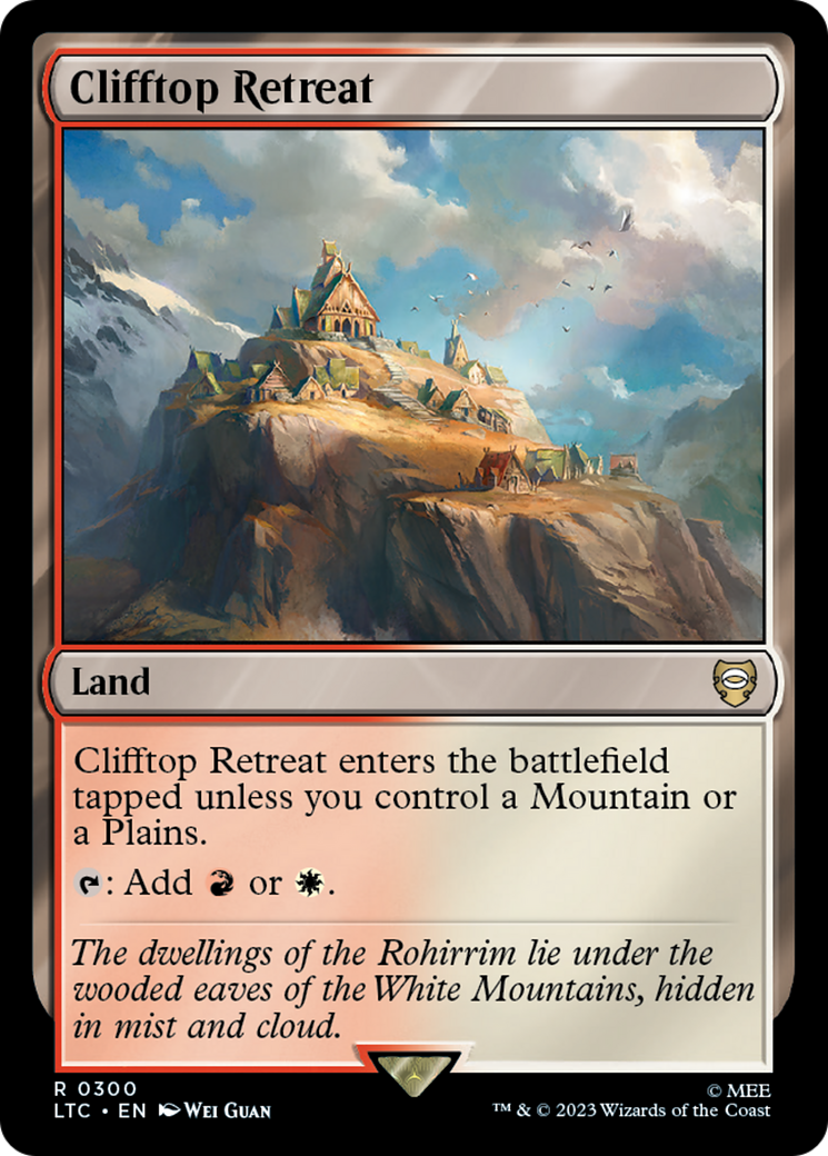 Clifftop Retreat (LTC-300) [Tales of Middle-earth Commander]