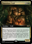 Faunsbane Troll (WOE-361) [Wilds of Eldraine]: (Extended Art) Foil
