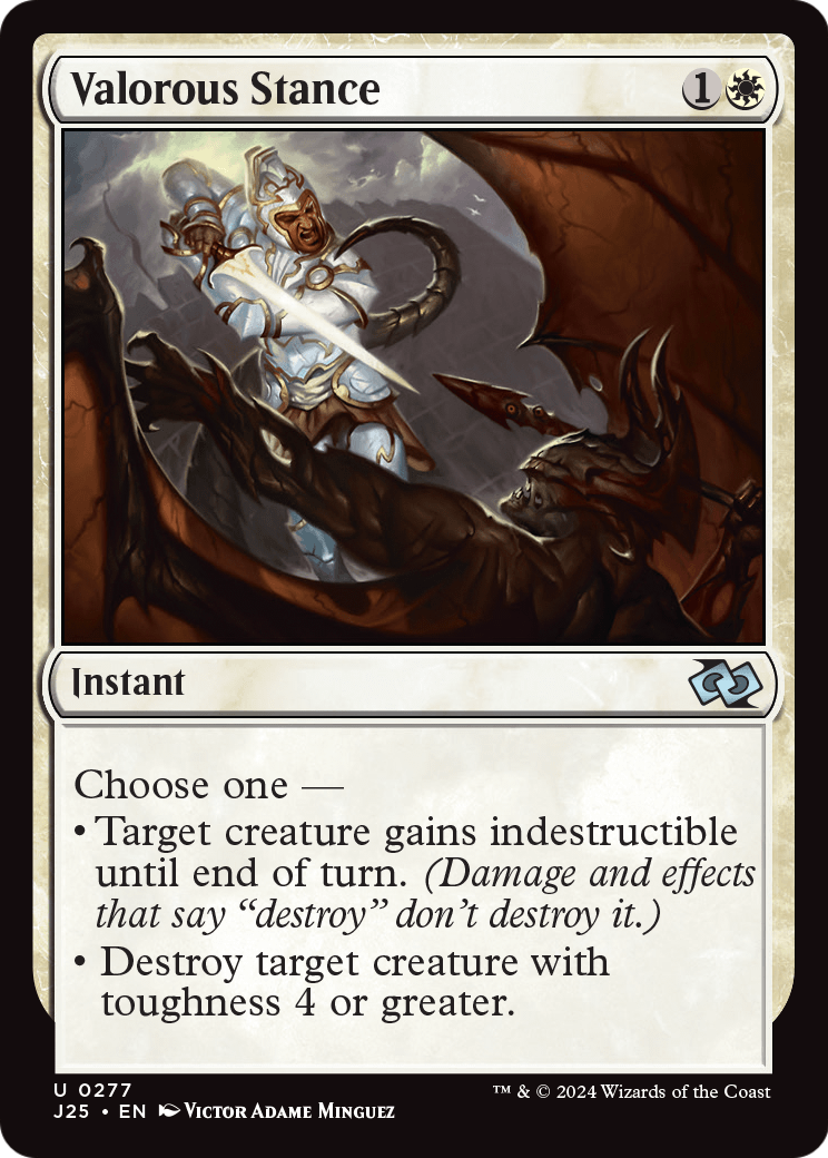 Valorous Stance (J25-277) [Foundations Jumpstart]