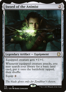 Sword of the Animist (AFC-218) [Forgotten Realms Commander]
