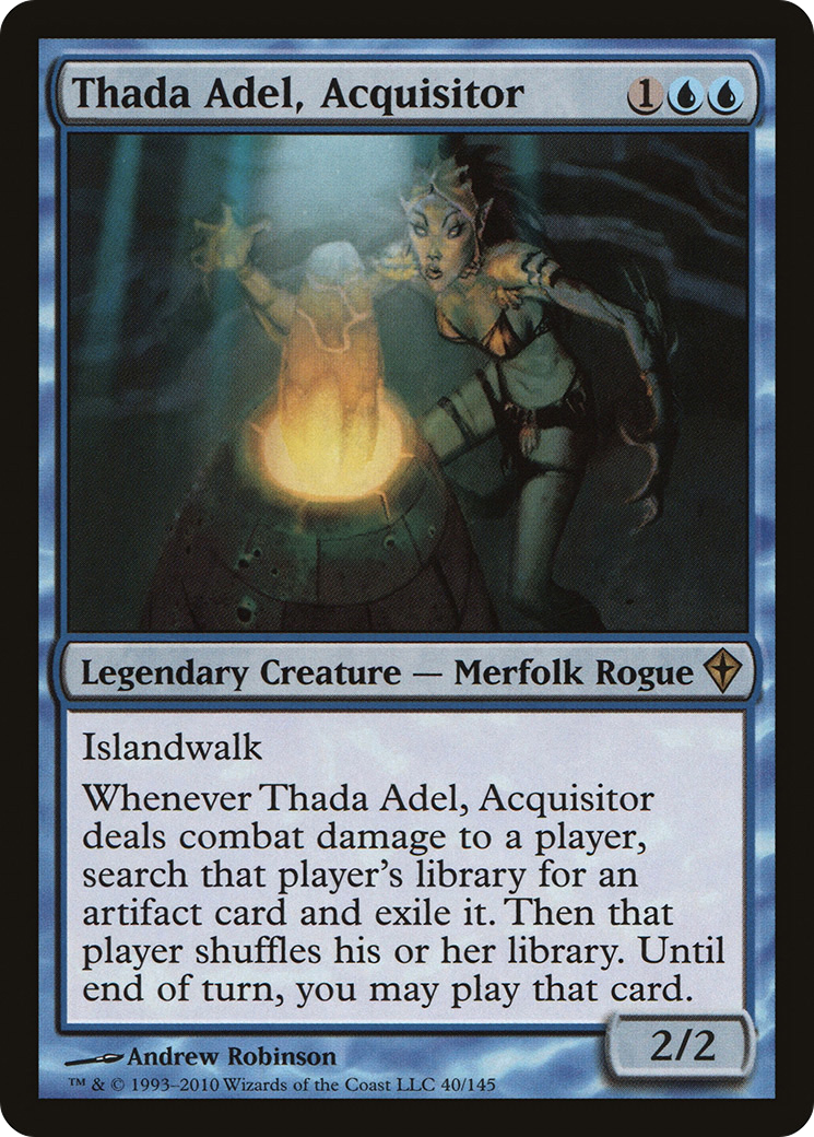 Thada Adel, Acquisitor (WWK-040) [Worldwake] Foil