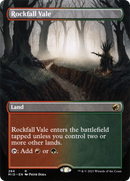 Rockfall Vale (Borderless) (MID-284) (Borderless) [Innistrad: Midnight Hunt]