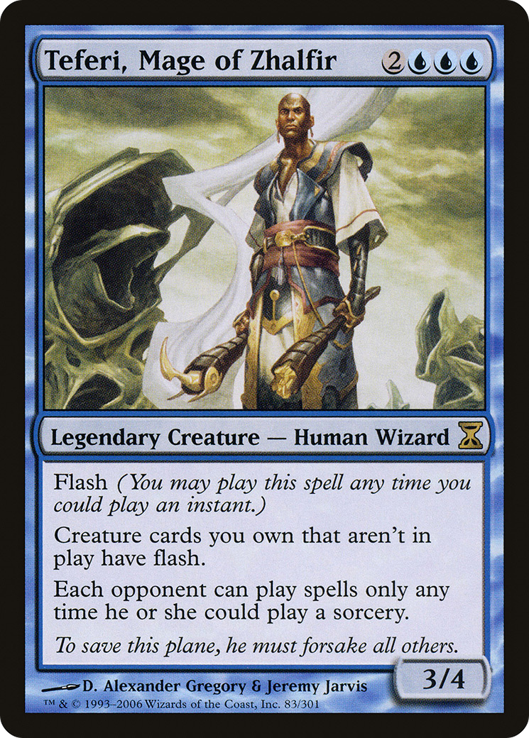 Teferi, Mage of Zhalfir (TSP-083) [Time Spiral]