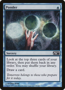 Ponder (M10-068) [Magic 2010]