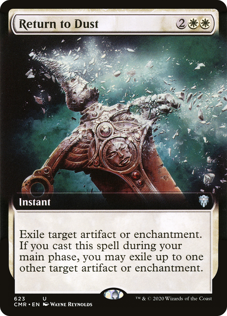 Return to Dust (Extended Art) (CMR-623) [Commander Legends]