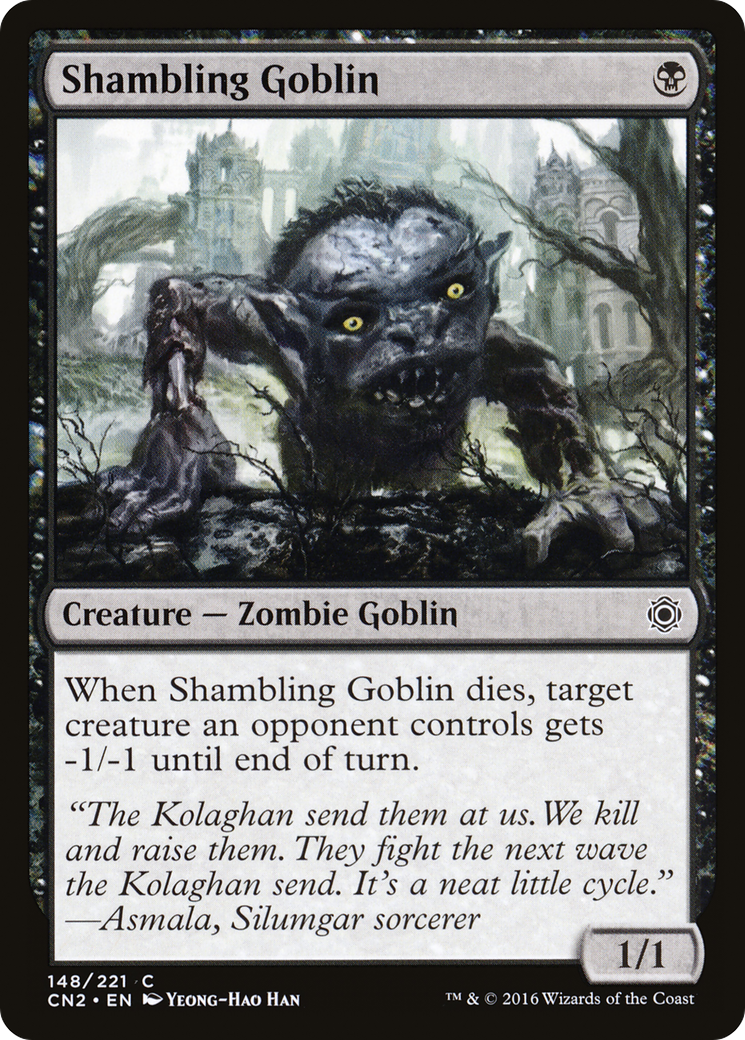 Shambling Goblin (CN2-148) [Conspiracy: Take the Crown]