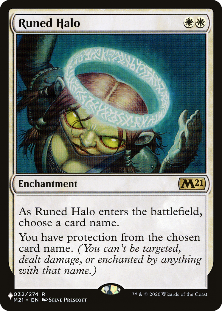 Runed Halo (LIST-M21-32) [The List]