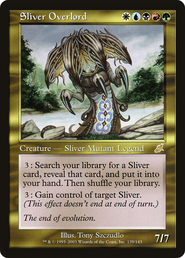 Sliver Overlord (SCG-139) [Scourge]