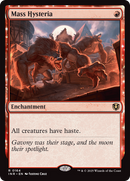 Mass Hysteria (INR-164) [Innistrad Remastered]: (enchantment) Foil