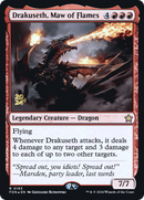 Drakuseth, Maw of Flames (PRE-193S) [Foundations Promos] Foil