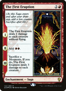 The First Eruption (PRE-122S) [Dominaria Promos] Foil