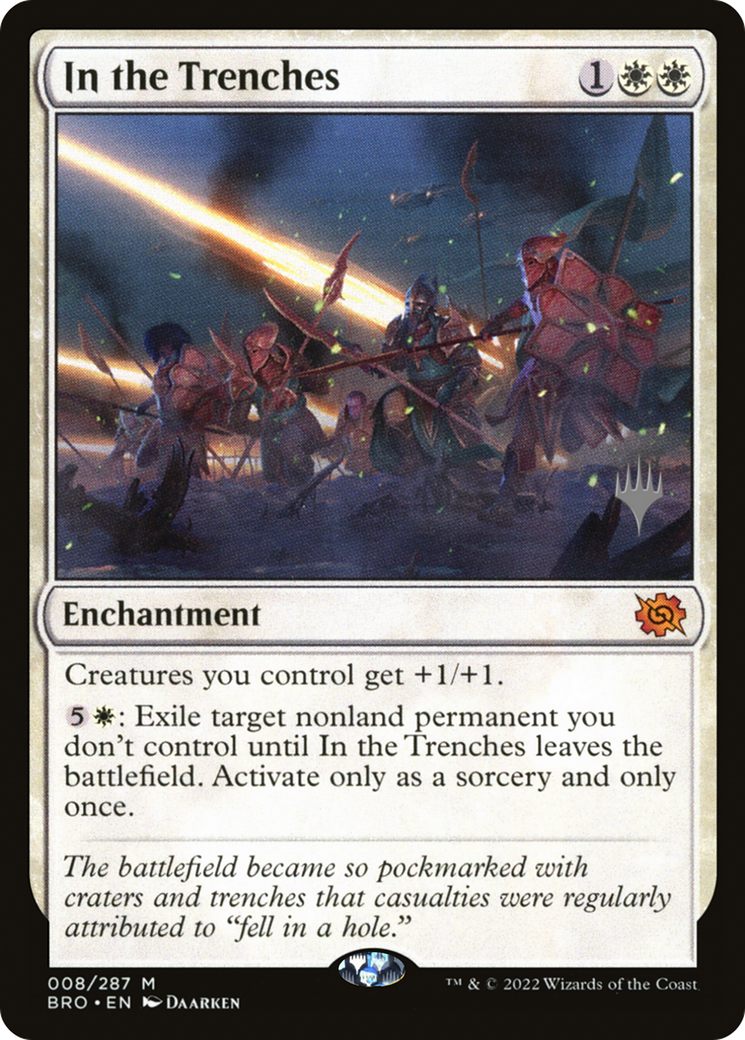In the Trenches (PPBRO-008) [Promo Pack: The Brothers' War Promos]