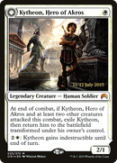 Kytheon, Hero of Akros // Gideon, Battle-Forged (PRE-23S) [Magic Origins Promos]: (originpwdfc) Foil