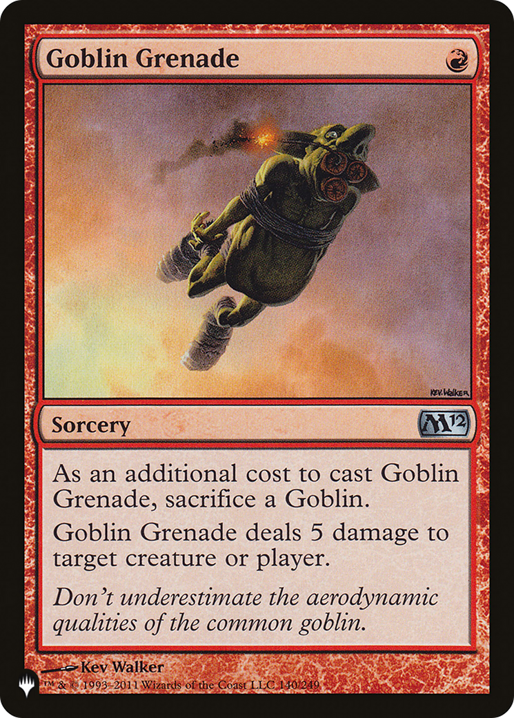 Goblin Grenade (LIST-M12-140) [The List]