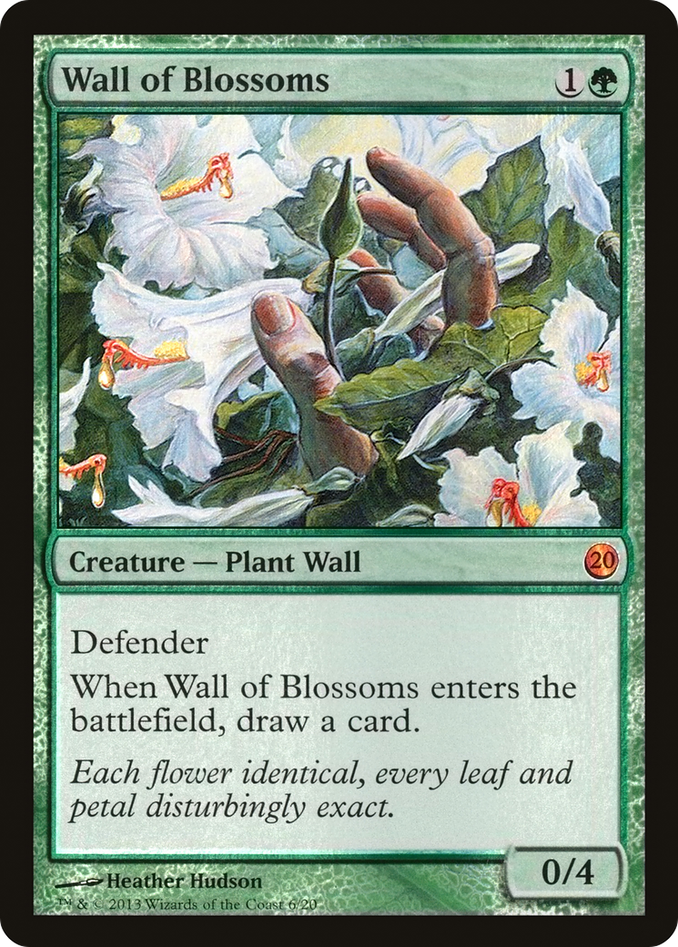 Wall of Blossoms (V13-006) [From the Vault: Twenty] Foil