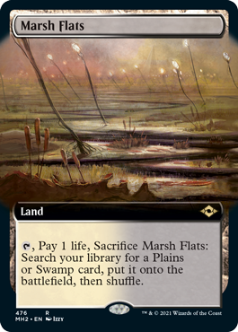 Marsh Flats (MH2-476) [Modern Horizons 2]: (Extended Art) Foil