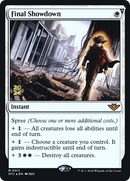 Final Showdown (PRE-11S) [Outlaws of Thunder Junction Promos] Foil