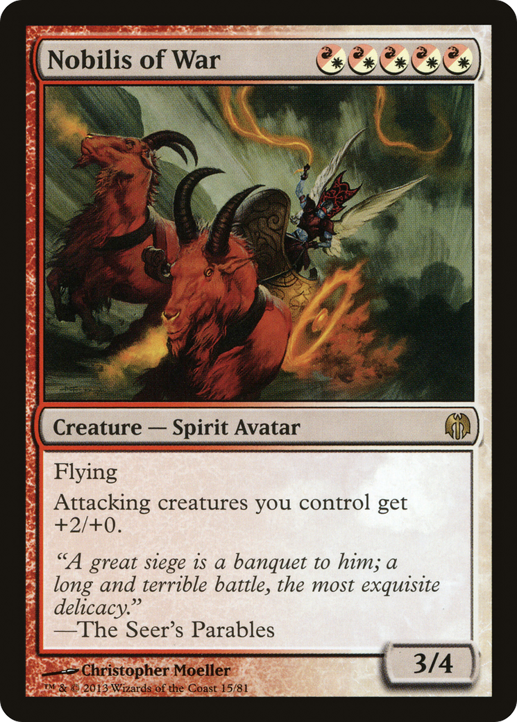 Nobilis of War (DDL-015) [Duel Decks: Heroes vs. Monsters]