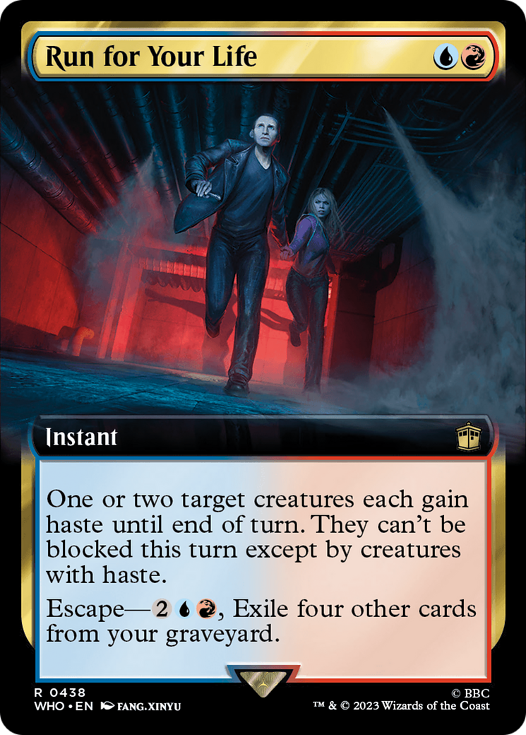 Run for Your Life (WHO-438) [Doctor Who]: (Extended Art) Foil
