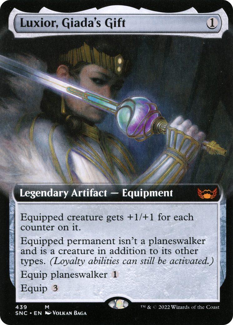 Luxior, Giada's Gift (SNC-439) [Streets of New Capenna]: (Extended Art)