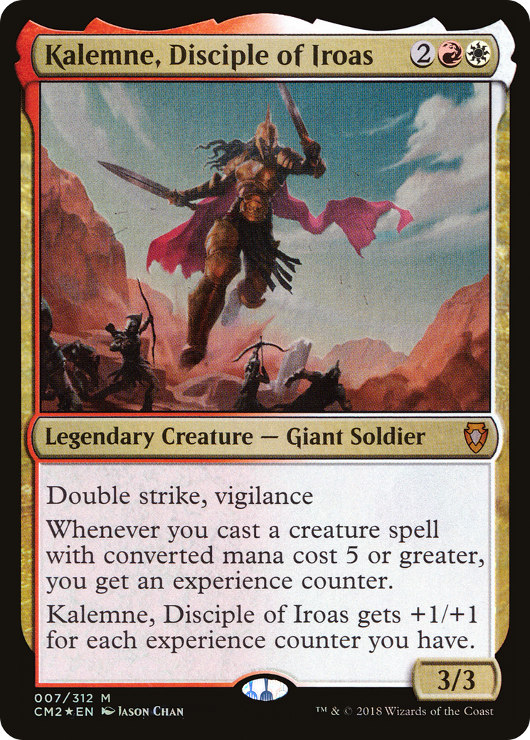 Kalemne, Disciple of Iroas (CM2-007) [Commander Anthology Volume II] Foil